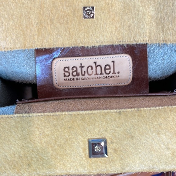 Satchel Mamie Mini in Cowhide - Picture 6 of 7